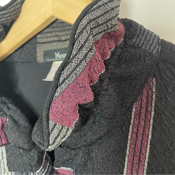 MOONLIGHT Y & S Fashion Women's Jacket Cardigan Geometric Art to Wear Lagenlook - Picture 6 of 15